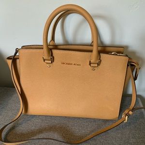 Michael Kors satchel handbag.